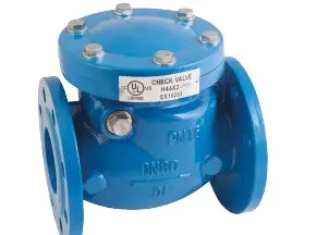 3" PN16 WRAS BS5153 CAST IRON SWING CHECK VALVE EPDM SEAT