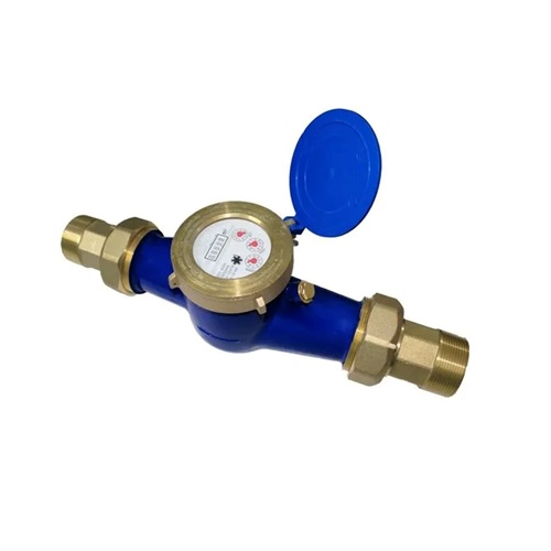 [BRS-CWM-BSP-25] DN25 (1" NB) BSP MALE COLD WATER METER