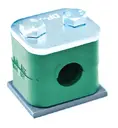 [HYD-CLA-30-PP-MS-SGL] 30MM OD SINGLE POLYPROP COMPLETE HYDRAULIC 1-TUBE CLAMP