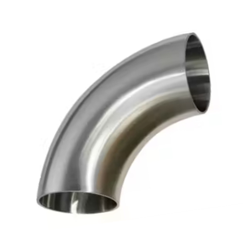 [SS-HYG-BEN-90-SR-76.2X1.5-304] 3.00" OD HYGIENIC BEND 90° (SHORT RADIUS) 1XD POLISHED 1.5mm THK SS 304/L