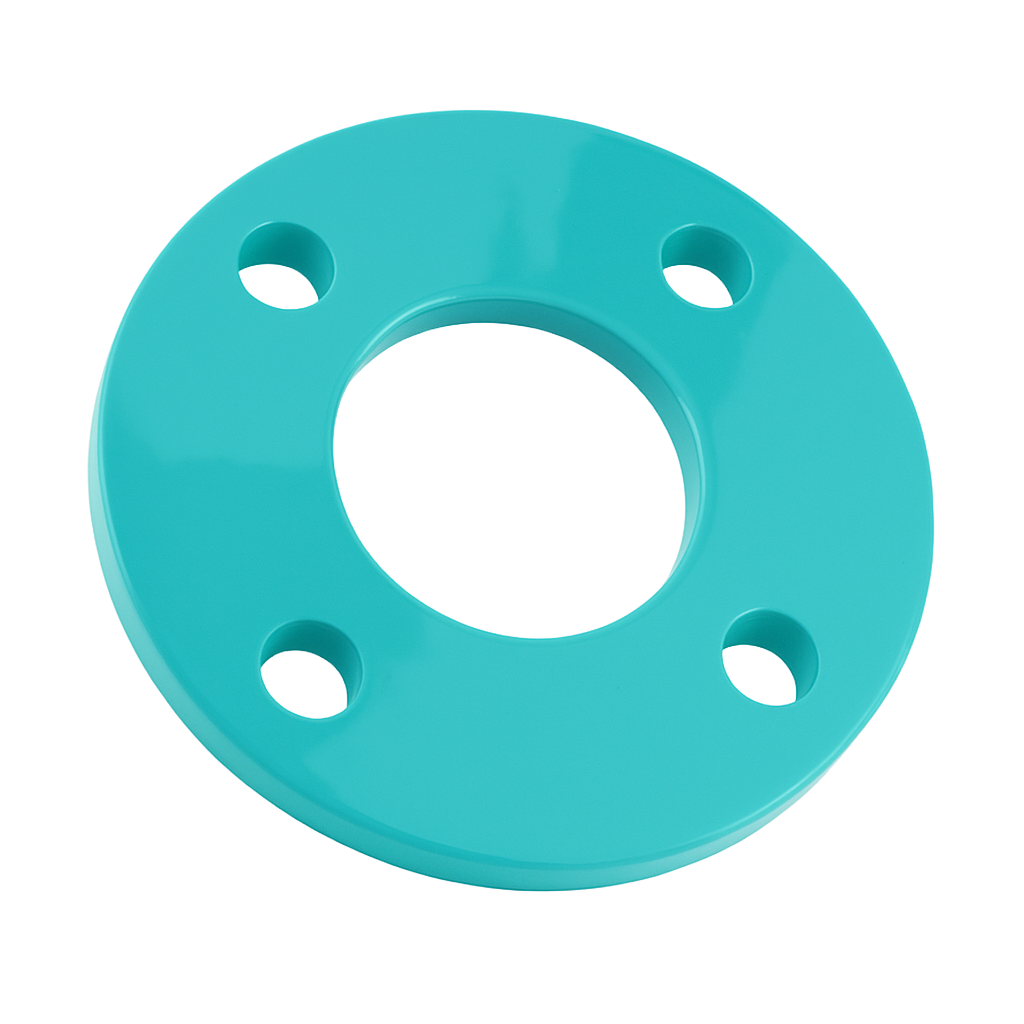 [SS-MET-BRN-P16-40-53-SKT]   DN40 (1.1/2" NB) PN16 CHAMF. FF BACKING RING BORED 44mm ID 10mm THK SCOTCH COATED