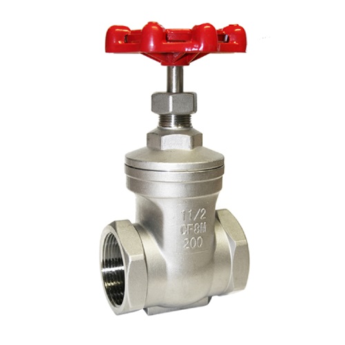 [SS-VAL-GAT-BSP-25-HW] DN25 (1" NB) BSPP (FXF) HANDWHEEL OP. GATE VALVE SS 316