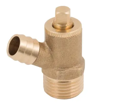 [BRS-DRA-COC-BSP-15] 1/2" NB YORKSHIRE DRAIN COCK BRASS