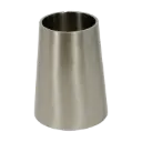 [SS-MET-CON-DN32XDN15X2-316] DN32 (34mm) x DN15 (19mm) METRIC CONCENTRIC REDUCER 2MM THK 316SS