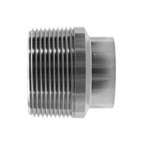 3.00" (3" OD) HYG. SPIGOT WELD X DN90 (3" NB) BSPT MALE ADAPTOR SS 316