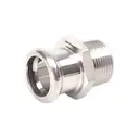[SS-PRS-MSC-BSP-15-15-EPD-304] 15mm PRESSFIT X 1/2" BSPT MALE ADAPTOR EPDM WATER SS 304