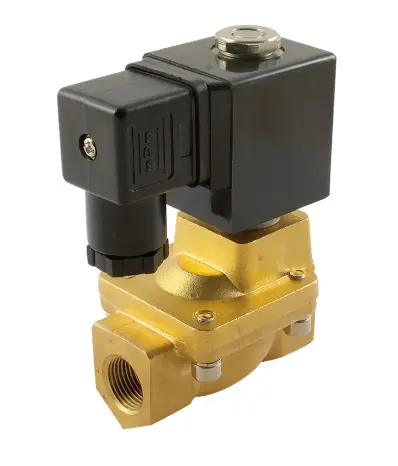 [BRS-VAL-SOL-BSP-20-AC-230-NC] DN20 (3/4" NB) BSP (FXF) BRASS SOLENOID VALVE 230vAC NORMALLY CLOSED