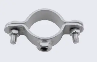 1" NB (33.4MM) UNLINED CLIP M10 BOSS 304 SS