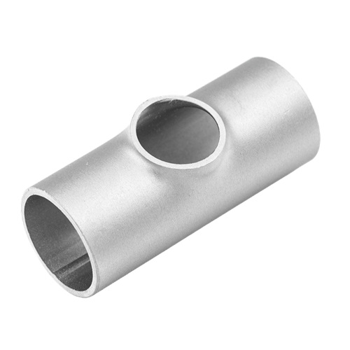 139.7mm X 88.9 OD ISO PULLED REDUCING TEE 2mm THK SS 316/L