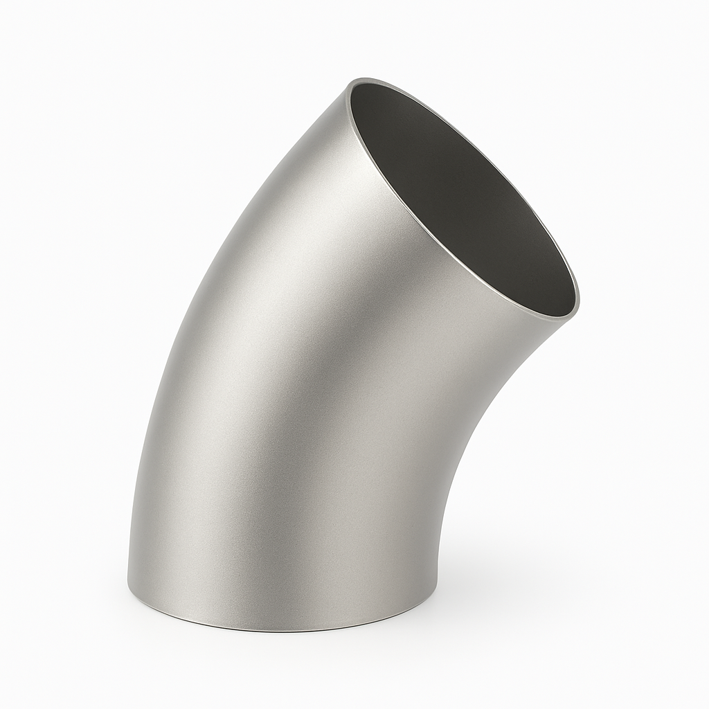 273mm OD ISO BEND 45° (R=1.5D) 2mm THK SS 304/L