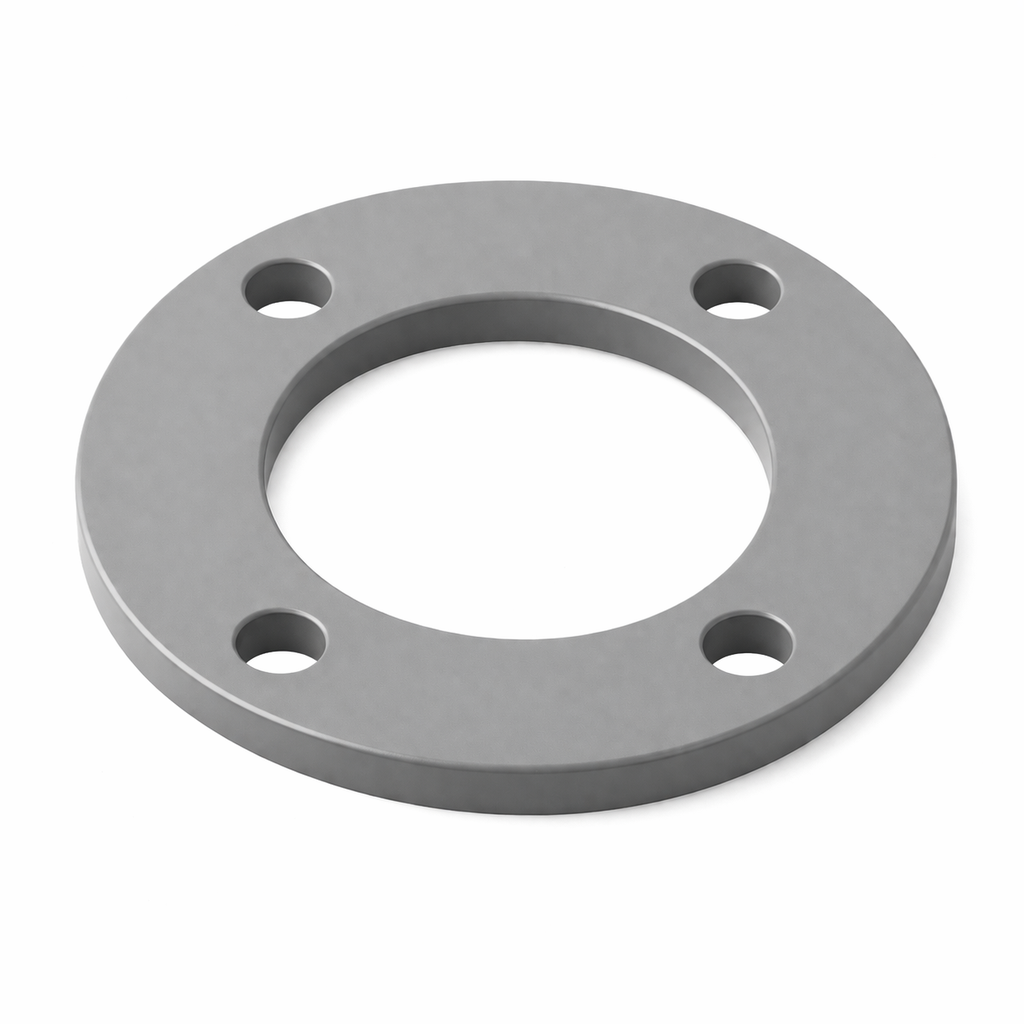   DN65 PN16 RED THICK (BORED 69MM) METRIC PPA GREY BACKING FLANGE