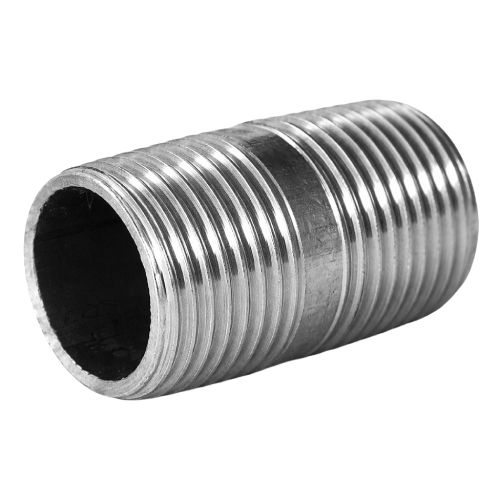 [HW-NB-BSP-CTN-20-BLK] DN20 (3/4" NB) BSP BLACK HEAVY W/S CLOSE TAPER NIPPLE