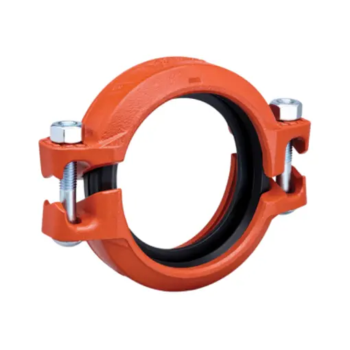[DI-NB-GVD-COU-150-RED] DN150 (6" NB / 165.1MM) VICTAULIC QUICKVIC RIGID COUPLING, RED 