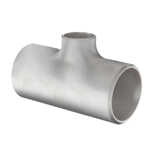 [SS-NB-BW-TEE-RED-100X50-S40-WEL-316] DN100 x DN50 (4 x 2" NB) SCHEDULE 40S A403 WELDED REDUCING TEE SS 316