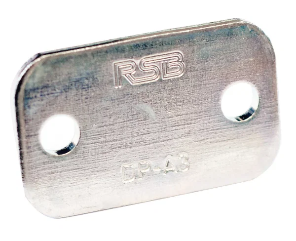RSB SINGLE STD COVER PLATE CARBON STEEL | GROUP 7