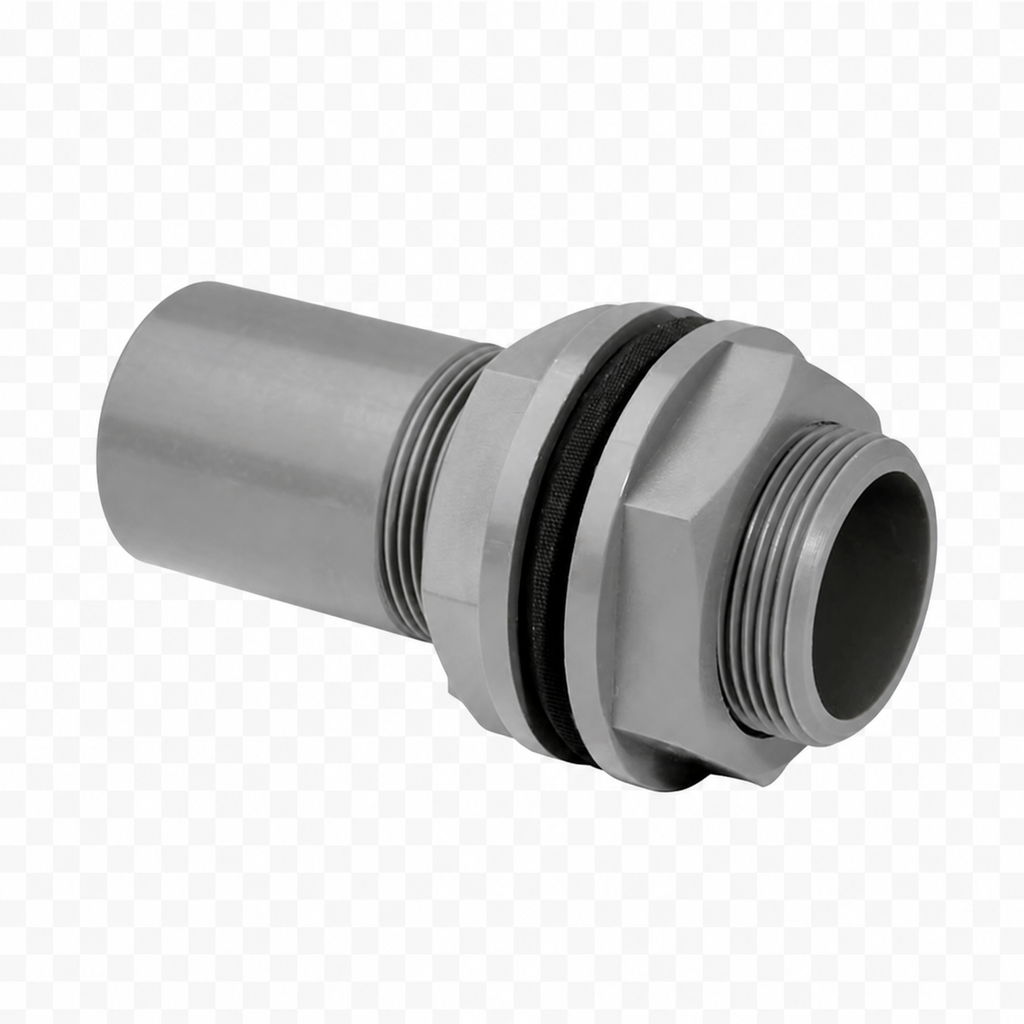 DN50 (2" NB) ABS SPIGOT X BSP TANK ADAPTOR