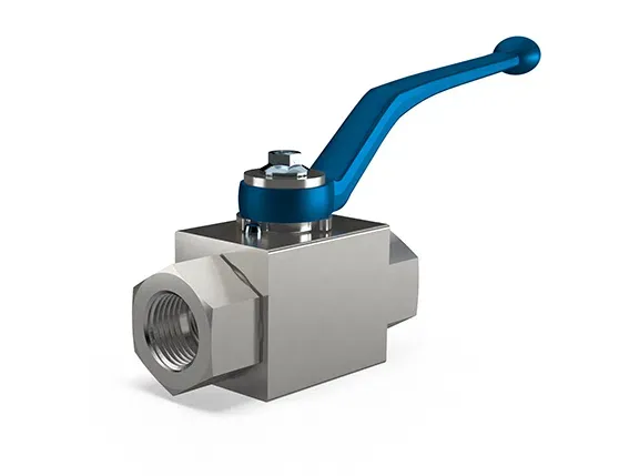 DN15 (1/2" NB) NPT (FXF) CARBON STEEL FULL BORE BALL VALVE 6000PSI