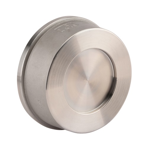 [SS-VAL-NRV-WAF-80-SPR-P16] DN80 (3" NB) PN16/ASA150 WAFER PATTERN SPRING CHECK VALVE SS 316