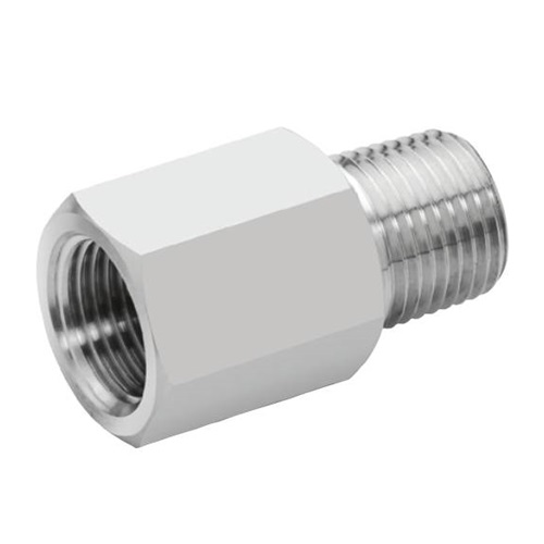 [SS-HYD-REV-BUS-3K-8X10-316] DN8 X 10 (1/4" X 3/8" NB) NPT 3000 SERIES REVERSE BUSH FXM SS 316
